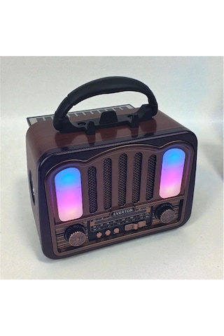 Everton Rt-771 Bluetooth Usb-micro Sd Solarlı Nostaljik Radyo