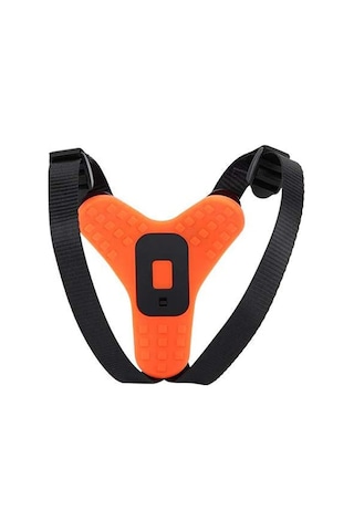 Gopro Hero 8 Hero 9 Motorcu Kask Çene Bağlantı Jaw Mount Gp523 Turuncu