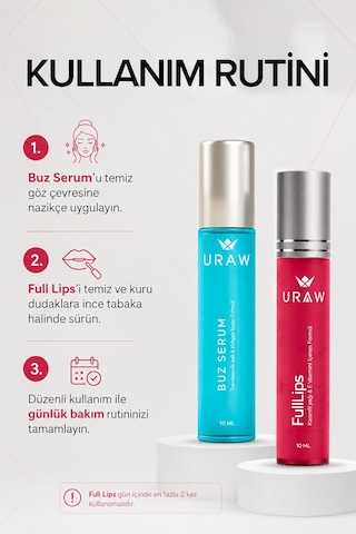 Uraw Göz ve Dudak Bakım Seti