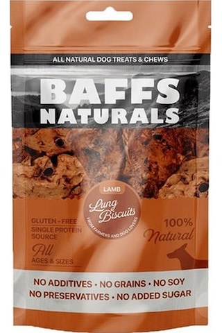 Baffs Naturals Kuzu Ciğer Bisküvi Köpek Ödül Maması 100 G Baffs Naturals Kuzu Ciğer Bisküvi Köpek Ödül Maması 100 G