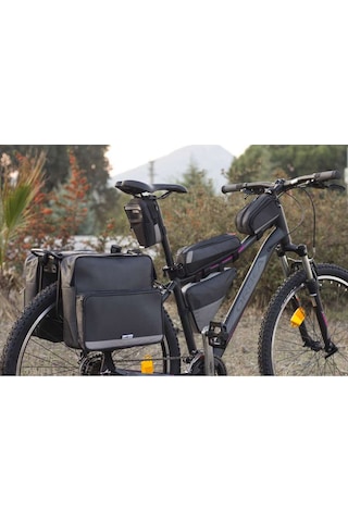 Procycle Pc-605 Bagaj Üstü Küçük Tur Heybe Çanta Siyah