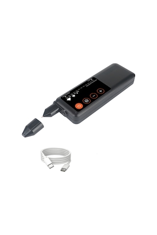 Maiyame Kd-md1 Şarap Taşı Test Cihazı - Moissanit Ve Yeşim Sertliği Tespiti, Usb Şarjlı, Siyah, Pil İle Teslim