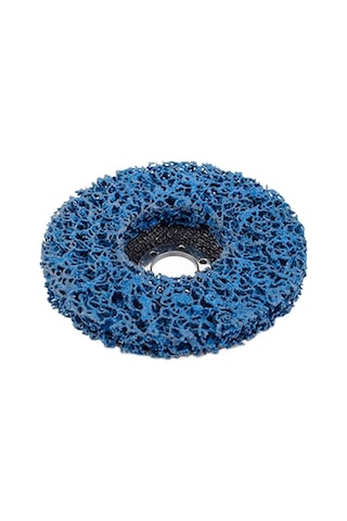 Reedark 4" Açılı Taşlama Çarkı - Boya, Pas Ve Kaynak Temizleme İçin Mavi Naylon Şerit Disk