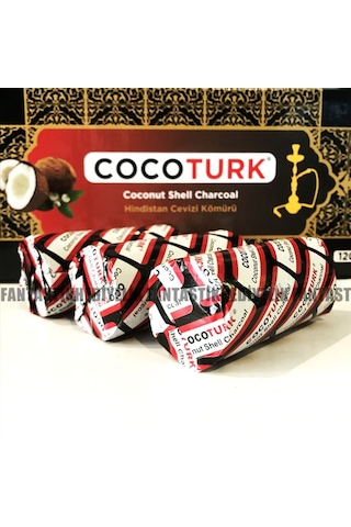 Cocotürk Çakmakla Kolay Yanan Hindistan Cevizi Nargile Kömürü Köz (270508858)