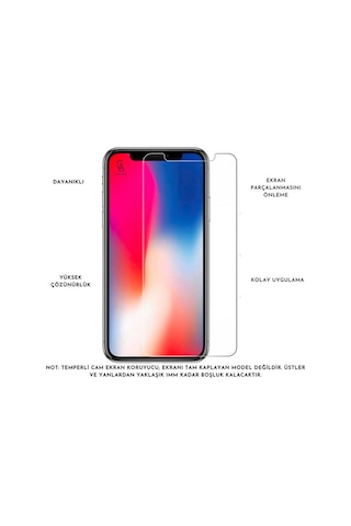 Realme C53 İle Uyumlu Ekran Koruyucu Şeffaf Temperli Kırılmaz Cam Ekran Koruyucu