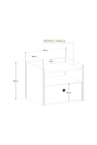 Mono Komodin - Siyah