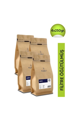 BlendBlack Barista Filtre Kahve Öğütülmüş 4 x 250 G
