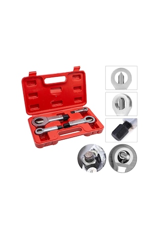 6584 Hasarlı Paslanmış Sıkışmış Çelik Somun Kırıcı Set 4 Parça