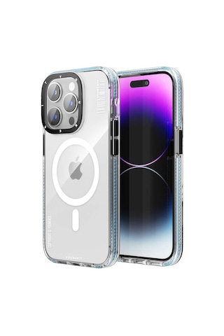 Youngkit Apple Uyumlu iPhone 14 Pro Max Kılıf Magsafe Şarj Özellikli YoungKit Exquisite Serisi Kapak YOUNGKİT-25495