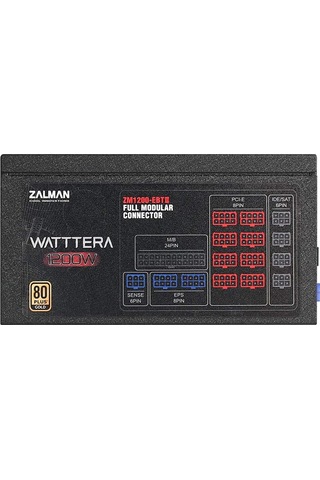 Zalman ZM1200-EBTII Watttera 1200 W 80+ Gold Aktif Güç Kaynağı