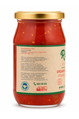Organik Menemen Harcı 345 Gr Kahvaltılık Menemen Sosu 345 G