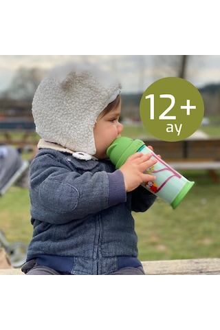 Bebedor Karanlikta Parlayan Pipetli Alıştırma Bardağı 240ML