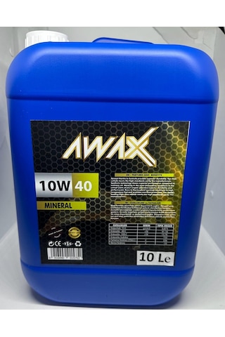 Awax 10W-40 Motor Yağı 10 L