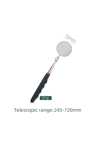 50 Mm Yuvarlak Teleskopik Dikiz Aynası