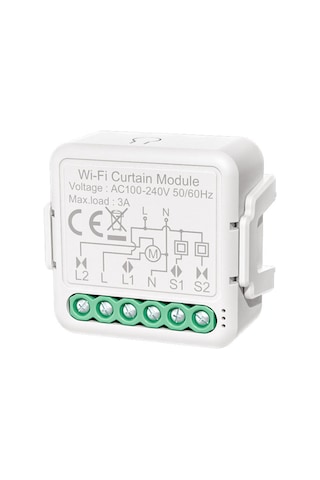 Singree Akıllı Wifi Perde Anahtarı - Uzaktan Kontrol, Ses Komutu, Zamanlayıcı, Alexa & Google Uyumlu Diğer