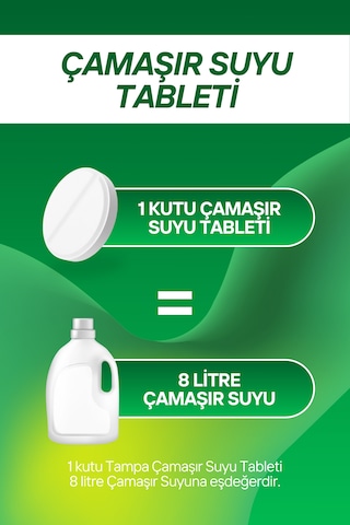 Tampa Çamaşır Suyu Tableti Ultra Konsantre 40 Tablet