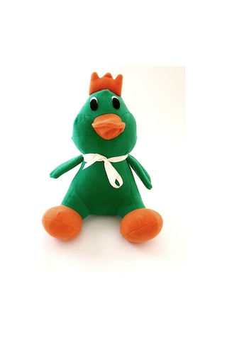 Joytoytr Peluş Ördek Oyuncak 30 Cm Oyun Arkadaşı Yerli Üretim Yeşil