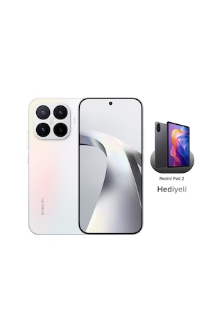 Xiaomi 17T 5G 12 GB 256 GB (Xiaomi Türkiye Garantili) Opal Beyazı + Xiaomi Pad 2 8 GB 256 GB 11.2" Wi-Fi  Tablet Gri
