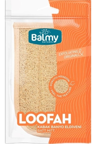 Balmy Naturel Loofah Kabak Banyo Lifi Bej