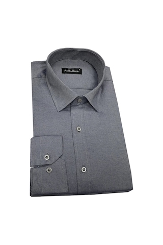 Atilla Özer Uzun Kol Slim Fit Erkek Gömlek-6848 001