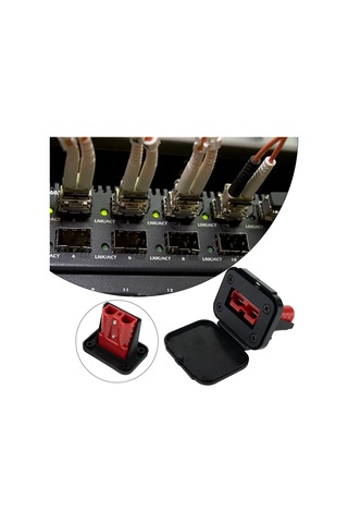 Xurunkeji 2 Adet 50a Anderson Fiş Konnektörü Gömme Montaj Braketi Panel Kapağı Karavan Tekne Kamyon Kablo Konnektörleri Fiş