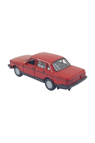 1:32 Volvo 240 Gl Çek Bırak -araba - 43784-kırmızı Kırmızı