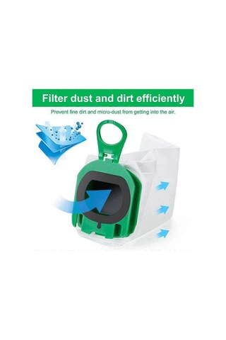 Vorwerk Kobold Vb100 Fp100 Vb 100 100 İçin Elektrikli Süpürge Torbası, Toz Torbası Db Yc