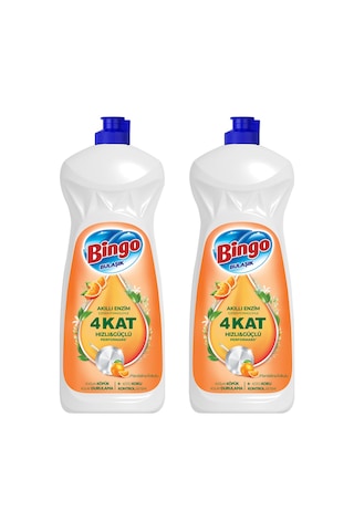 Bingo Elde Bulaşık Deterjanı Mandalina 1500 Ml X 2 Adet
