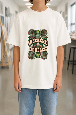 Zpz697 Weekend Doubles Ütüyle Uygulanabilir Transfer Baskı - 911529773