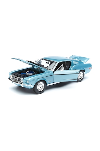 Maisto 1/18 1968 Model Ford Mustang Gt Cobra Jet