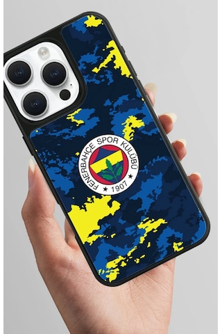 X Dekomus Lisanslı Fenerbahçe Apple Uyumlu iPhone 16 Pro Army Premium Telefon Kılıfı "dekomus Cep Defteri Hediyeli"