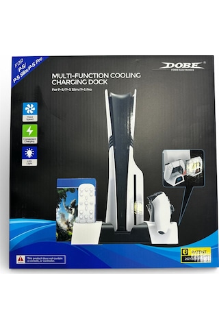 Ps5 Fat/slim/pro Uyumlu Soğutucu Şarj Standı Dobe Tp5-3536b