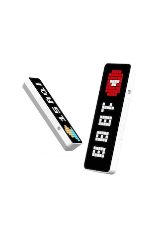 Ulanzi Tc001 Smart Pixel Saat Beyaz