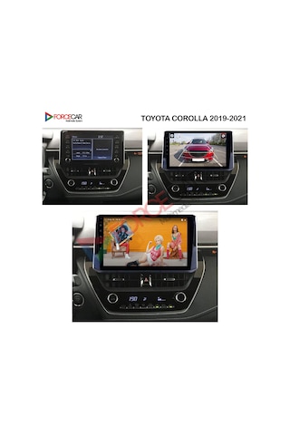 TOYOTA COROLLA 2019_2021 ANDROİD MULTİMEDYA 2_32 KABLOSUZ CARPLAY