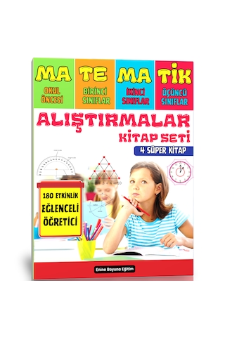 Matematik Alıştırmalar Kitap Seti 3-10 Yaş