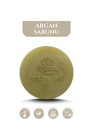 Sabunal Argan Yağı Sabunu 4 Adet - Parlak ve Hacimli Saçlar İçin Doğal Sabun