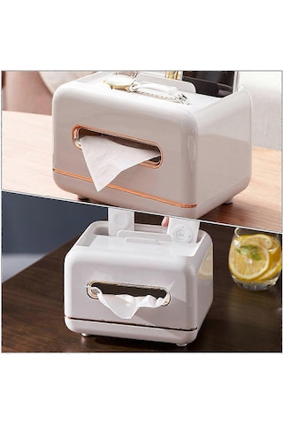 Ev Tipi Mendil Kutusu Çok Fonksiyonlu Mendil Kutusu Kullanışlı Saklama Kutusu Mendil Aksesuarı