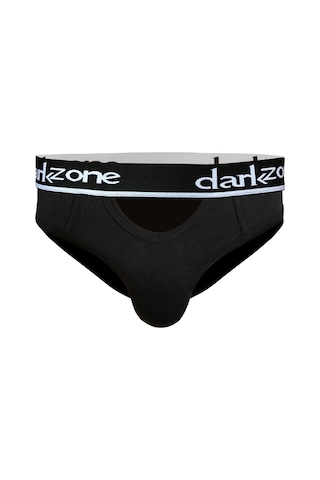 Darkzone Erkek Siyah Önü Açık Slip Külot