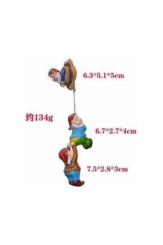 Tenfowee Minimalist Bahçe Figürü - Reçine Cüce Heykeli, Ağaçta Tırmanan Ornament, Modern Dekoratif Süs