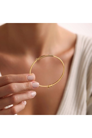 Sembol Gold Ajda Kaburga Kelepçe İki Sıra Yeni