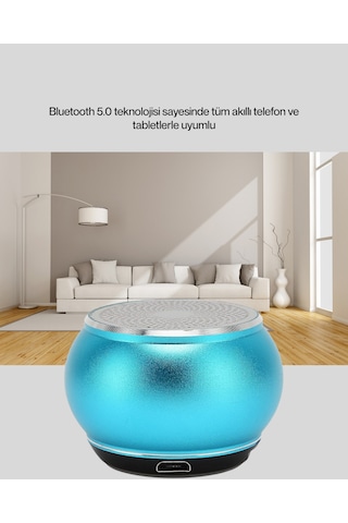Taşınabilir Bluetooth Hoparlör Eller Serbest Arama Özellikli Yeni Nesil