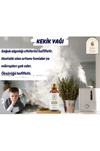 %100 Saf Kekik Uçucu Yağı 10 Ml - Yüksek Karvakrol Oranlı Aromaterapi Ve Bakım Yağı 10 ML