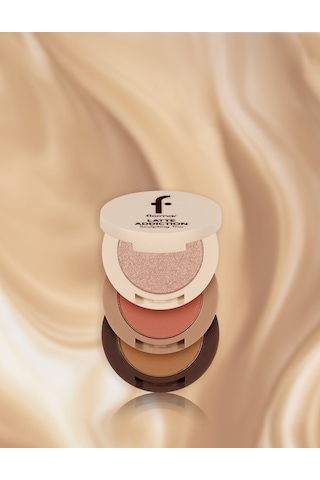 Flormar Latte 3 Katlı Allık & Aydınlatıcı & Bronzer Paleti 002mystrydrıp