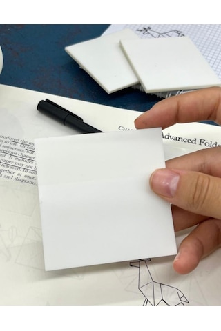 Homix Yapışkanlı Şeffaf Post-ıt Not Kağıdı L-3