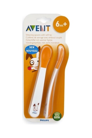 Philips Avent Yumuşak Uçlu Mama Kaşığı 6 Ay+ Scf710/00