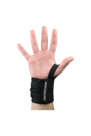 Musclecloth Pro Wrist Wraps Siyah