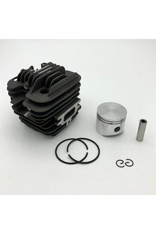 Kmtmak Oleo-mac 952 Motorlu Testere Silindir Piston Takımı 45mm Kesim Motoru Gömlek Piston