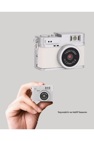 Mini Kamera 1080p 2mp 128gb Beyaz Model Uczzzlk027kamerabeyaz-5