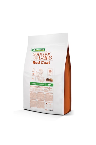 Nature's Protection Superior Care Kızıl/kahverengi Tüylü Köpekler İçin Tahılsız Kuzulu Küçük Irk Köpek Maması 10kg