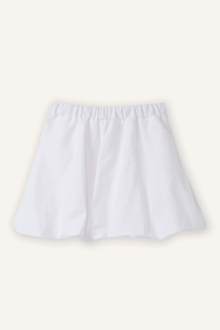 Defacto Basıc Düz Poplin Etek Kız Bebek H2829a526smwt34 Beyaz-wt34